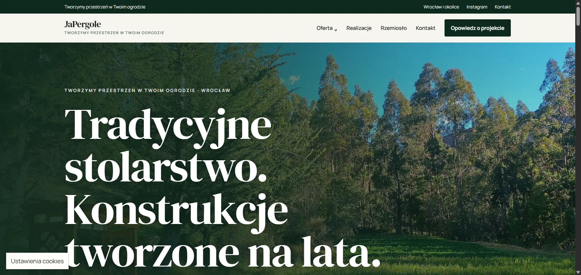 Realizacja - JaPergole — Konstrukcje Ogrodowe